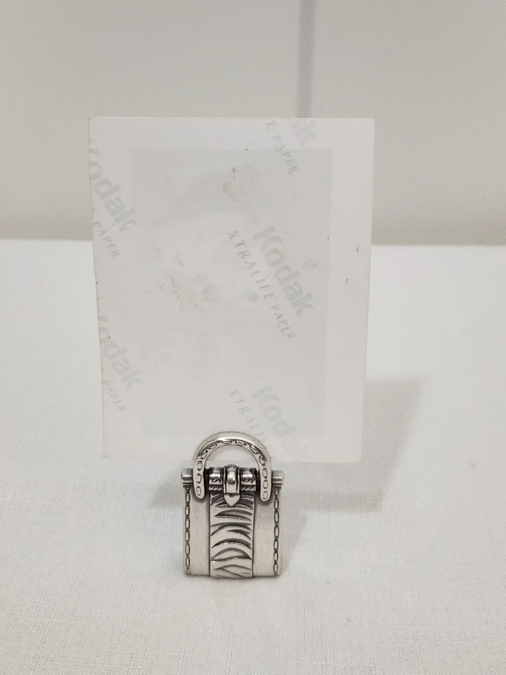 Brighton Silver Mini Handbag Placecard Holder